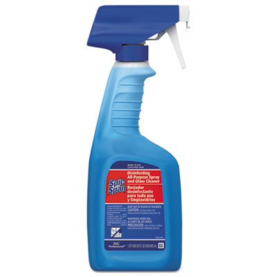 Spic and Span Disinfecting All-Purpose Spray and Glass Cleaner  Fresh Scent  32 oz Spray Bottle  8 Carton (PGC 58775)