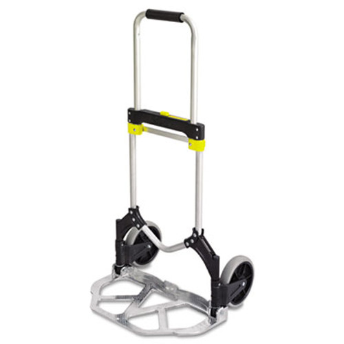 Safco Stow-Away Collapsible Medium Hand Truck  275 lb Capacity  19 x 17 75 x 38 75  Aluminum (SFC 4062)