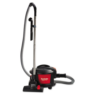 Sanitaire EXTEND Top-Hat Canister Vacuum  9 Amp  11  Cleaning Path  Red Black (EUR SC3700A)