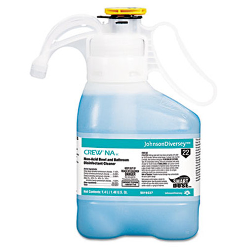 Diversey Crew Non-Acid Bowl   Bathroom Disinfectant Cleaner  Floral  47 3oz  2 Carton (DVO 5019237)