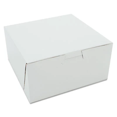SCT Non-Window Bakery Boxes  6 x 6 x 3  White  250 Carton (SCH 0905)