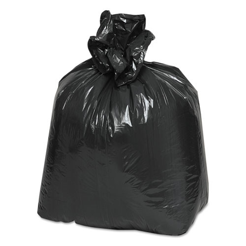 Classic Linear Low-Density Can Liners  10 gal  0 6 mil  24  x 23   Black  500 Carton (WEB 242315B)