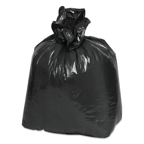 Classic Linear Low-Density Can Liners  10 gal  0 6 mil  24  x 23   Black  500 Carton (WEB 242315B)