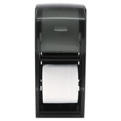 Scott Essential SRB Tissue Dispenser  6 6 10 x 6 x 13 6 10  Plastic  Smoke (KCC 09021)