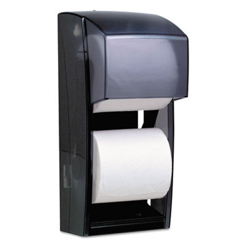 Scott Essential SRB Tissue Dispenser  6 6 10 x 6 x 13 6 10  Plastic  Smoke (KCC 09021)