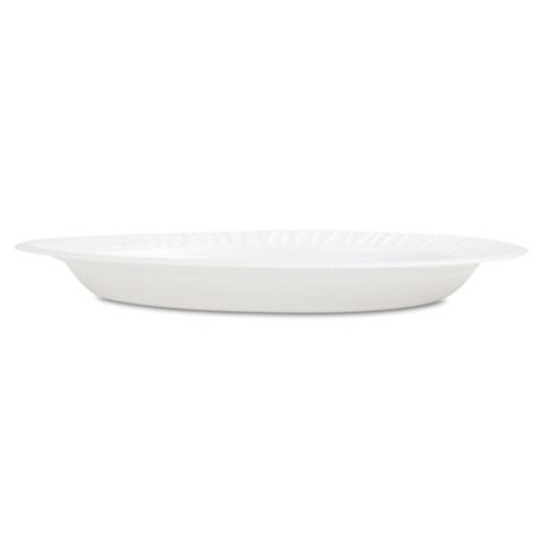 Dart Concorde Foam Plate  9  dia  White  125 Pack  4 Packs Carton (DCC 9PWCR)