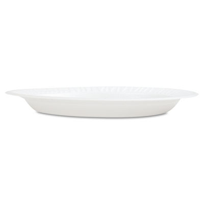 Dart Concorde Foam Plate  9  dia  White  125 Pack  4 Packs Carton (DCC 9PWCR)