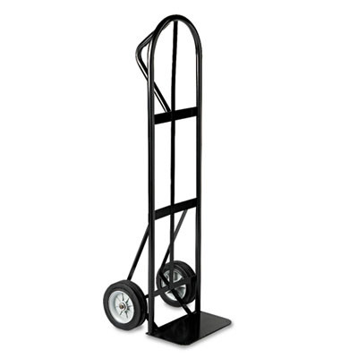 Safco Tuff Truck Economy Truck  400 lb Capacity  16 x 16 25 x 51 5  Black Enamel (SFC 4071)