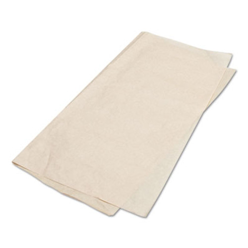 Bagcraft EcoCraft Grease-Resistant Paper Wraps and Liners  Natural  15 x 16  1000 Box  3 Boxes Carton (BGC 300898)