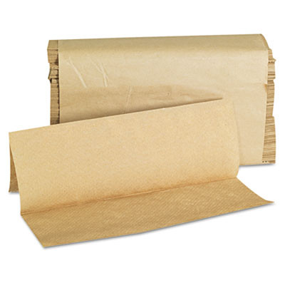 GEN Folded Paper Towels  Multifold  9 x 9 9 20  Natural  250 Towels PK  16 Packs CT (GEN 1508)