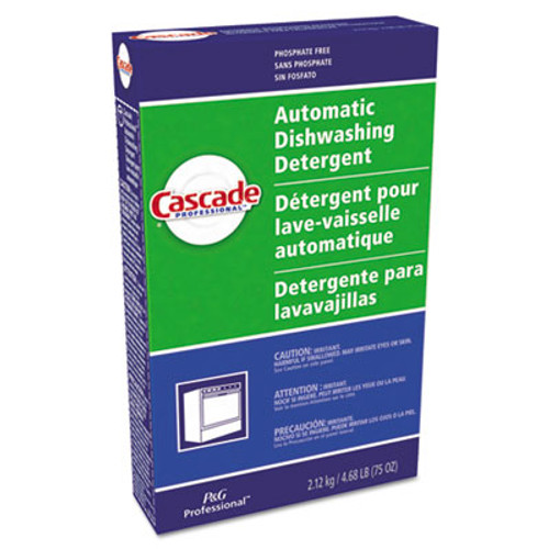 Cascade Automatic Dishwasher Powder  Fresh Scent  75 oz Box (PGC 59535CT)