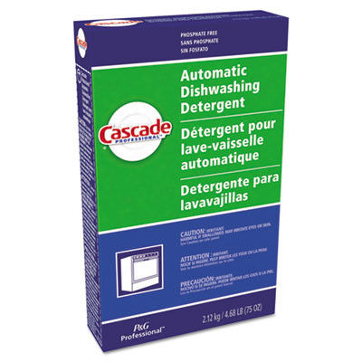 Cascade Automatic Dishwasher Powder  Fresh Scent  75 oz Box (PGC 59535CT)