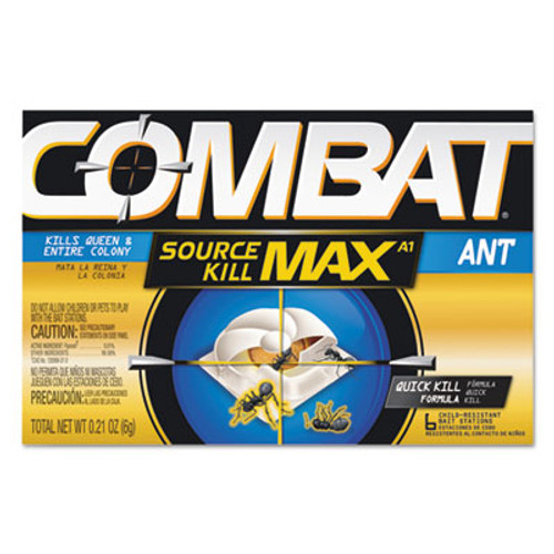 Combat Source Kill MAX Ant Killing Bait  0 21 oz each  6 PK  12 PK CT (DIA 55901)