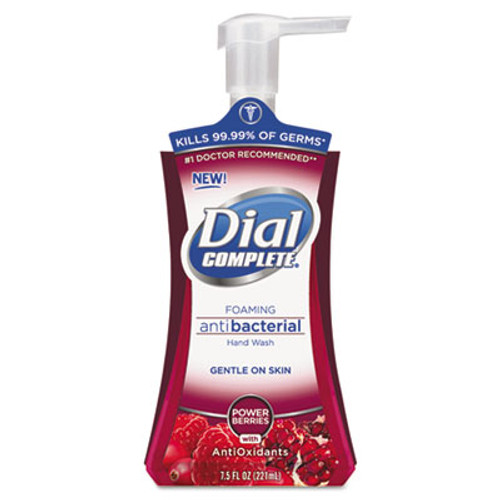 Dial Antibacterial Foaming Hand Wash  Power Berries  7 5 oz Pump Bottle (DIA03016)