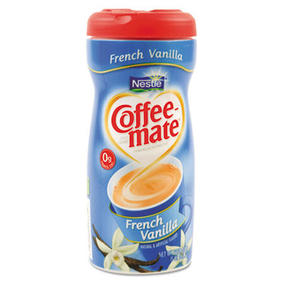 Coffee mate French Vanilla Creamer Powder  15oz Plastic Bottle (NES 35775CT)