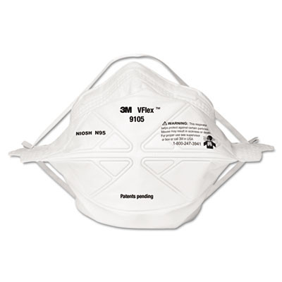 3M VFlex Particulate Respirator N95  Regular  50 box (MMM9105)