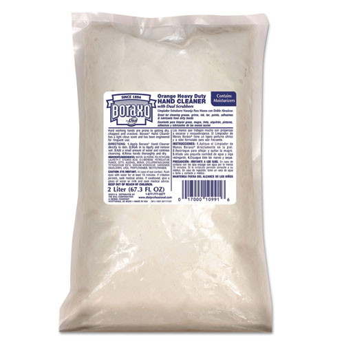 Boraxo Orange Heavy Duty Hand Cleaner  2 Liter Refill Bag (DIA10991)