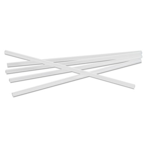 Boardwalk Jumbo Straws  7 3 4   Plastic  Translucent  Unwrapped  250 Pack  50 Pack Carton (BWK JSTU775T50)