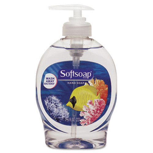 Softsoap Liquid Hand Soap Pump  Aquarium Series  Fresh Floral  7 5 oz (CPC26800)