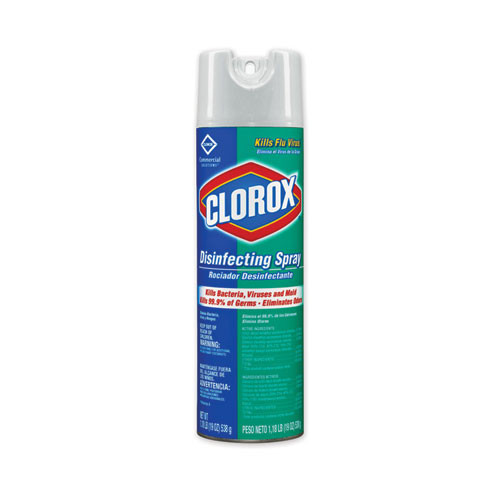 Clorox Disinfecting Spray  Fresh  19oz Aerosol (CLO 38504CT)