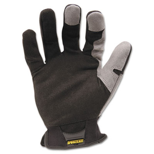 Ironclad Workforce Glove  X-Large  Gray Black  Pair (IRNWFG05XL)