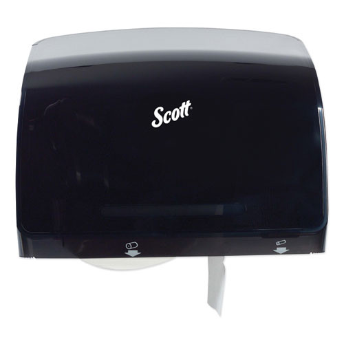 Scott Pro Coreless Jumbo Roll Tissue Dispenser  14 1 10 x 5 4 5 x 10 2 5  Black (KCC 34831)