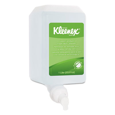 Scott Essential Green Certified Foam Skin Cleanser  Neutral  1000mL Bottle  6 Carton (KCC 91565CT)
