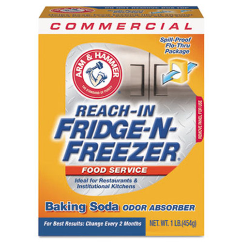 Arm & Hammer Fridge-n-Freezer Pack Baking Soda  Unscented  16 oz  Powder (CDC3320084011)