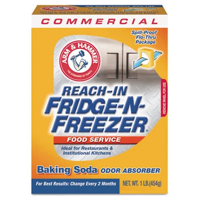 Arm & Hammer Fridge-n-Freezer Pack Baking Soda  Unscented  16 oz  Powder (CDC3320084011)