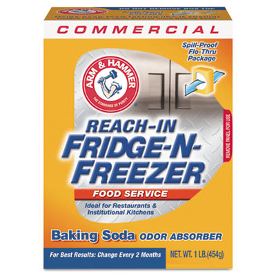 Arm & Hammer Fridge-n-Freezer Pack Baking Soda  Unscented  16 oz  Powder (CDC3320084011)