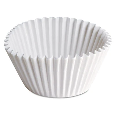 Hoffmaster Fluted Bake Cups  2 1 4 dia x 1 7 8h  White  500 Pack  20 Pack Carton (HFM 610070)