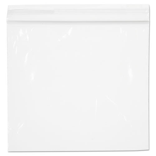 Boardwalk Reclosable Food Storage Bags  Sandwich  1 15 mil  6 5  x 5 89   Clear  500 Box (BWK SANDWICHBAG)