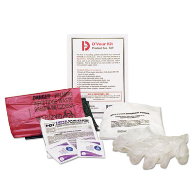 Big D Industries D'vour Clean-up Kit  Powder  All Inclusive Kit  6 Carton (BGD 169)