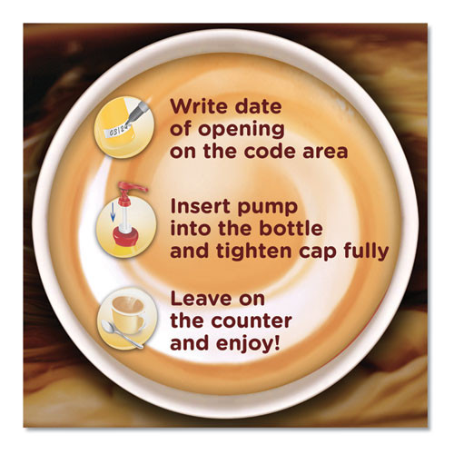 Coffee mate Liquid Coffee Creamer  Sweetened Original  1 5 Liter Pump Bottle  2 Carton (NES 13799CT)