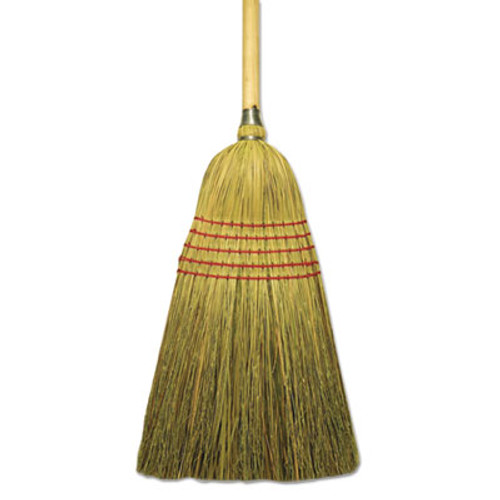 Boardwalk Corn Fiber Lobby Brooms  53 5   Natural  6 Carton (BWK BR10004)