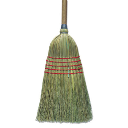 Boardwalk Corn Broom  56   Lacquered Wood Handle  Natural  6 Carton (BWK BR10003)