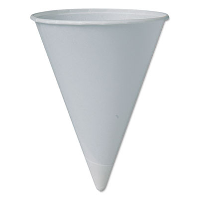 Dart Cone Water Cups  Cold  Paper  4oz  White  200 Pack (SCC 4BRCT)