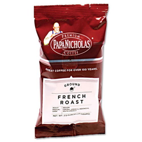 PapaNicholas Coffee Premium Coffee  French Roast  18 Carton (PCO25183)