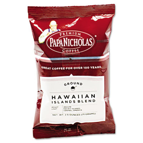 PapaNicholas Coffee Premium Coffee  Hawaiian Islands Blend  18 Carton (PCO25181)