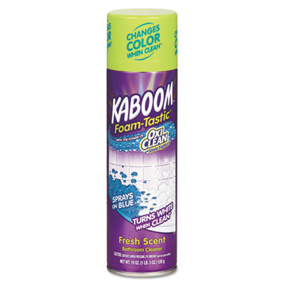 Kaboom Foamtastic Bathroom Cleaner  Fresh Scent  19 oz Spray Can  8 Carton (CDC 5703735270CT)