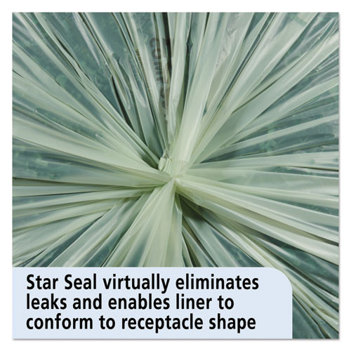 Stout by Envision EcoSafe-6400 Bags  48 gal  0 85 mil  42  x 48   Green  40 Box (STO E4248E85)