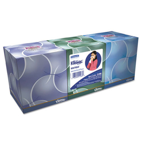 Kleenex Boutique Anti-Viral Tissue  3-Ply  White  Pop-Up Box  60 Box  3 Boxes Pack (KCC21286)