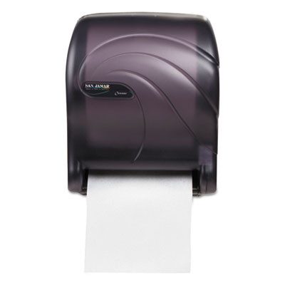 San Jamar Tear-N-Dry Essence Touchless Towel Dispenser  11 75x9 1 8x14 7 16  Black Pearl (SJMT8090TBK)