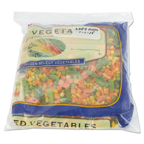 Boardwalk Reclosable Food Storage Bags  1 gal  2 7 mil  10 5  x 11   Clear  250 Box (BWK 1GALFZRBAG)