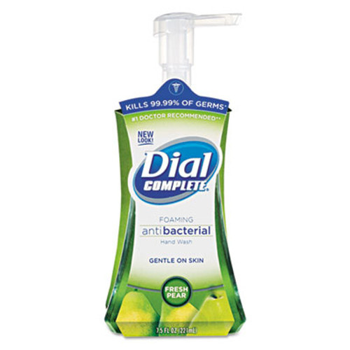 Dial Antibacterial Foaming Hand Wash  Fresh Pear  7 5 oz Pump Bottle (DIA02934)