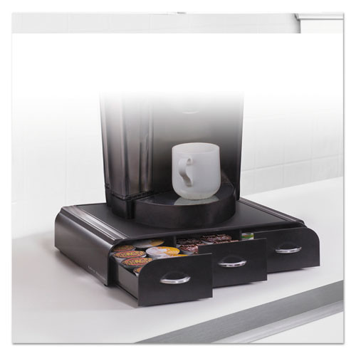 Mind Reader Anchor 36 Capacity Coffee Pod Drawer  13 23 50 x 12 87 100 x 2 18 25 (EMSTRY01BLK)