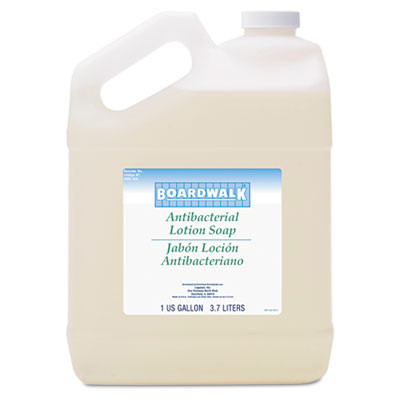Boardwalk Antibacterial Liquid Soap  Floral Balsam  1 gal Bottle  4 Carton (BWK430CT)