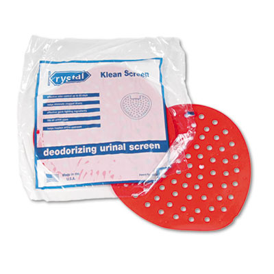 Boardwalk Urinal Screen  Cherry Fragrance  Red  12 Box (BWK1001)