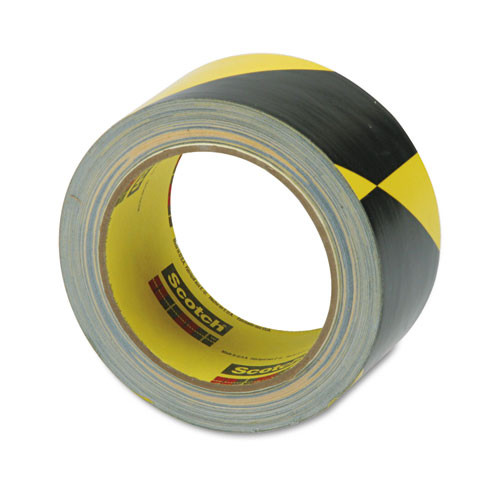3M Caution Stripe Tape  2w x 108 ft Roll (MMM57022)