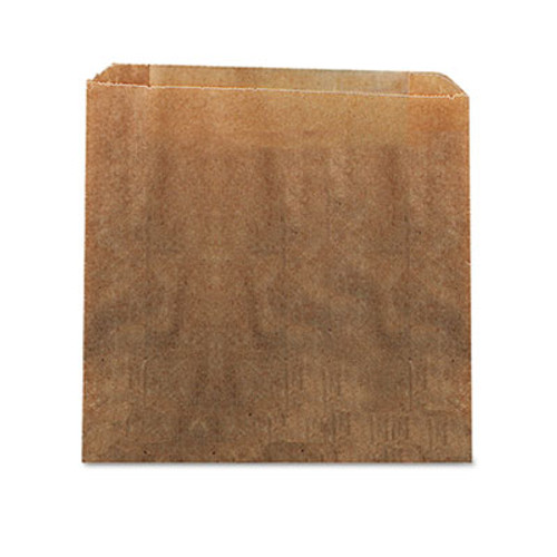 HOSPECO Waxed Kraft Liners  10 5  x 9 38   Brown  250 Carton (HOS6141)